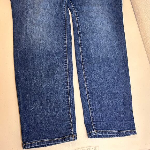 Torrid Jeans Blue Denim Straight Leg Womens Size 22R - Picture 6 of 13